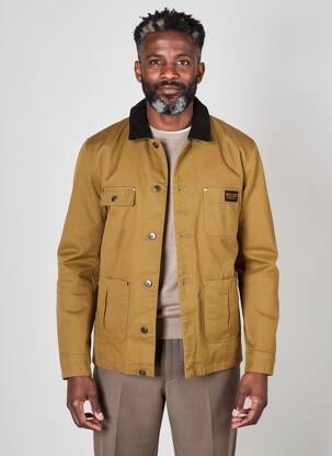 Blouson manches longues marron DAYTONA homme