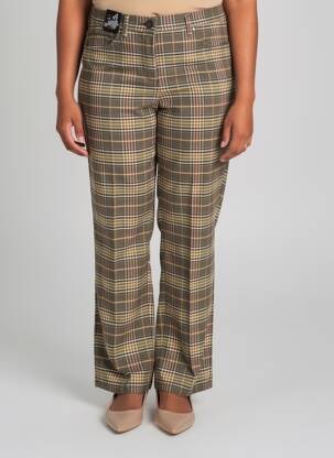 Pantalon 7/8 stretch taille normale vert GERKE MY PANTS femme
