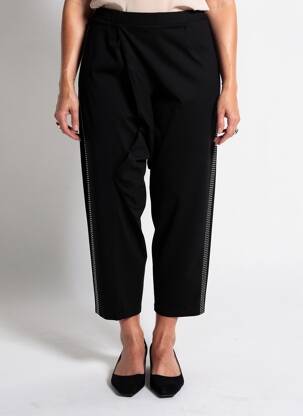 Legging tissage jersey taille normale noir CISO femme