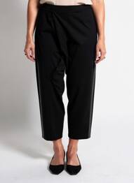 Legging tissage jersey taille normale noir CISO femme