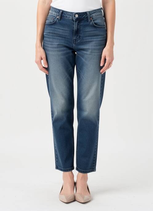 Jeans coupe slim stretch taille normale bleu PLUME femme