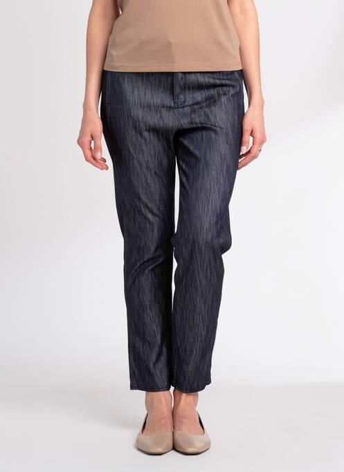 Jegging tissage chiné taille normale bleu LEMON MINT femme