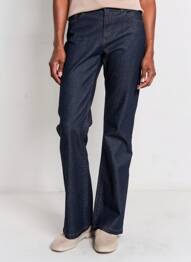 Jeans coupe slim tissage brut taille normale bleu IMPAQT femme