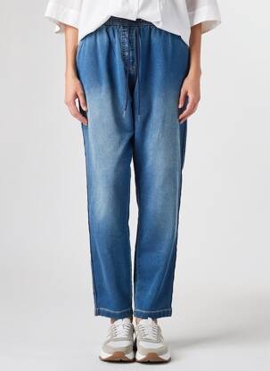 Jeans coupe slim tissage brut taille normale bleu COPENHAGEN femme