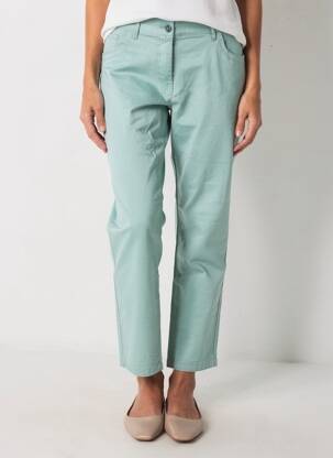 Pantacourt stretch taille normale bleu BRANDTEX femme
