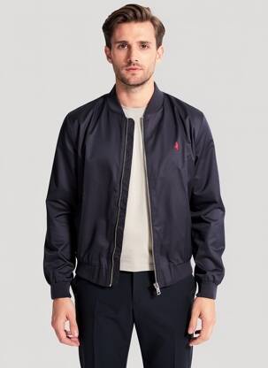 Blouson poches bleu MCS homme