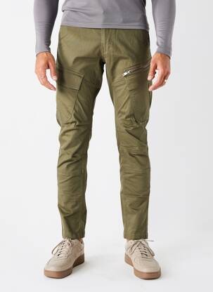 Pantalon cargo slim taille normale vert DAYTONA homme