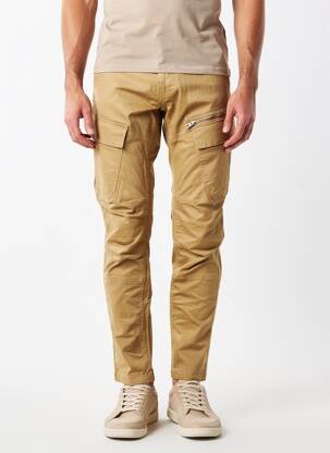 Pantalon cargo slim taille normale beige DAYTONA homme