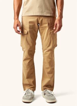 Pantalon cargo slim taille normale beige DAYTONA homme