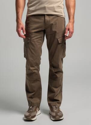 Pantalon cargo slim taille normale vert DAYTONA homme