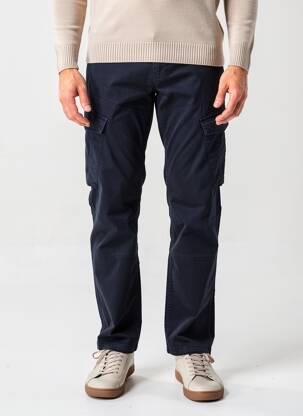 Pantalon cargo slim taille normale bleu DAYTONA homme