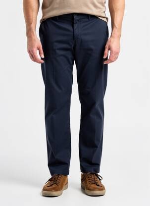 Pantalon chino stretch taille normale bleu DAYTONA homme