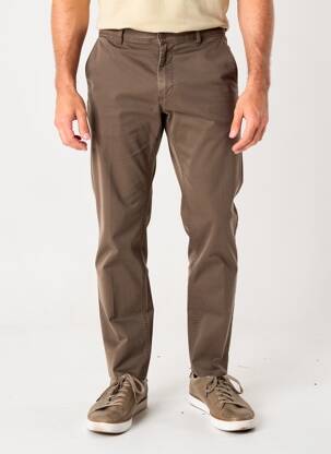Pantalon chino stretch taille normale vert DAYTONA homme