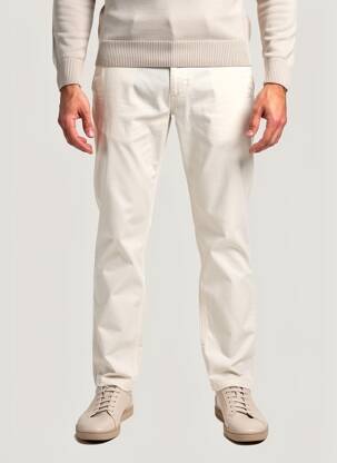 Pantalon chino stretch taille normale beige DAYTONA homme