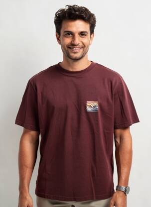 T-shirt stretch manches courtes rouge DAYTONA homme