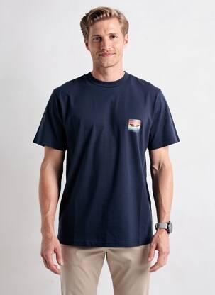 T-shirt stretch manches courtes noir DAYTONA homme