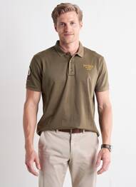 Polo stretch manches courtes vert DAYTONA homme