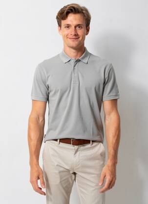 Polo stretch manches courtes gris DAYTONA homme