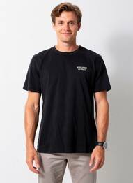 T-shirt coupe droite manches courtes noir DAYTONA homme