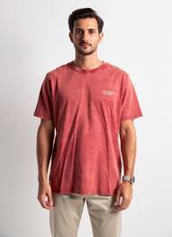 T-shirt stretch manches courtes rouge DAYTONA homme