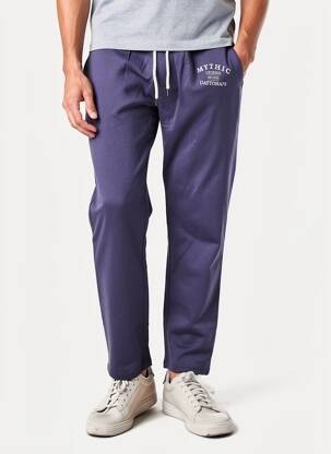 Jogging sérigraphie bleu DAYTONA homme