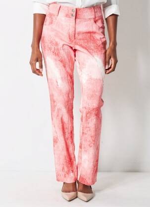 Pantalon slim taille normale taille normale rose C.MISSARO femme