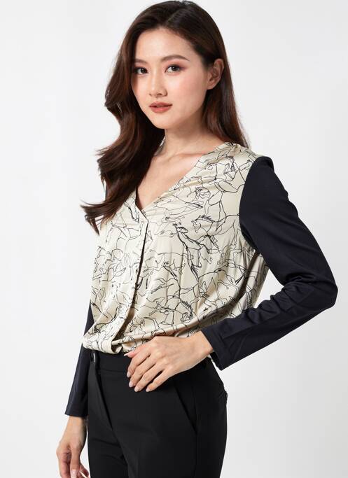 Top stretch manches longues noir VOODOO femme
