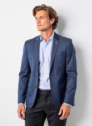 Blazer poches bleu NINO LORETTI homme