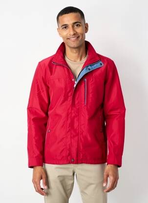 Veste casual coupe droite rose PETER COFOX homme