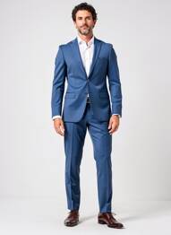 Costume de ville bas pantalon bleu NINO LORETTI homme