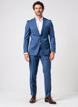 Costume de ville bas pantalon bleu NINO LORETTI homme