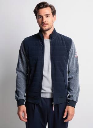 Blouson poches bleu DELAHAYE homme