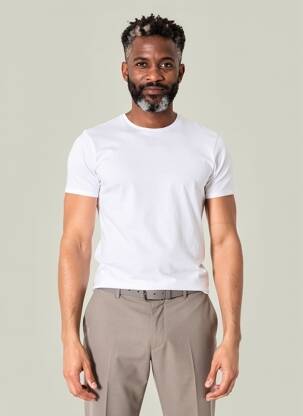 T-shirt coupe cintrée manches courtes gris EMINENCE homme