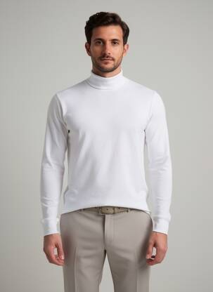 T-shirt coupe cintrée manches longues noir EMINENCE homme
