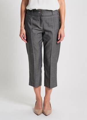 Pantacourt stretch taille normale gris JUMFIL femme