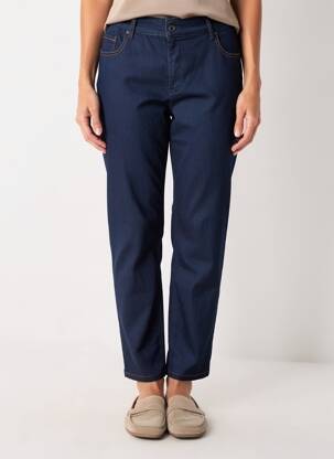 Jeans coupe slim stretch taille normale bleu JUMFIL femme