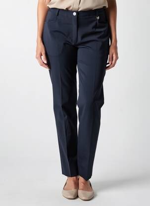 Pantalon slim taille élastique taille normale bleu JUMFIL femme