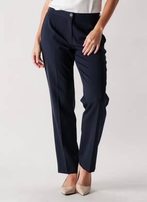 Pantalon slim taille élastique taille normale bleu JUMFIL femme