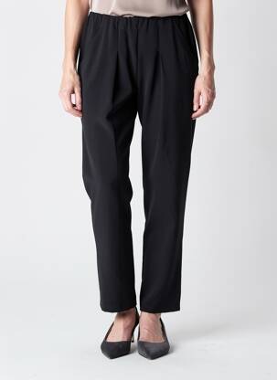 Pantalon slim taille élastique taille normale noir JUMFIL femme