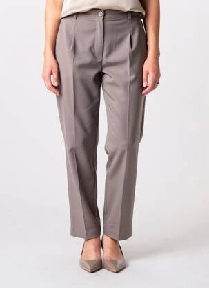 Pantacourt stretch taille normale gris JUMFIL femme