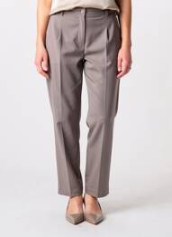Pantacourt stretch taille normale gris JUMFIL femme