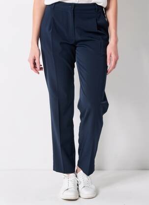 Pantalon slim taille normale taille normale bleu JUMFIL femme