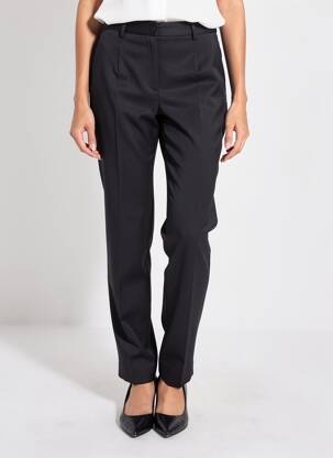 Pantalon slim taille haute taille haute noir JUMFIL femme