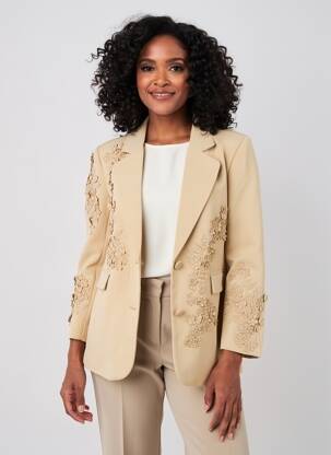 Blazer poches beige CIVICO 1 femme
