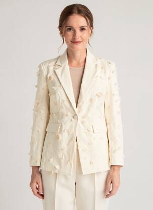 Blazer poches beige CIVICO 1 femme