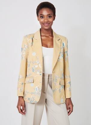 Blazer poches beige CIVICO 1 femme