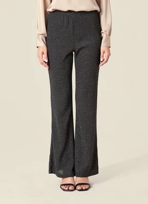 Pantalon flare taille élastique noir VERO MODA femme