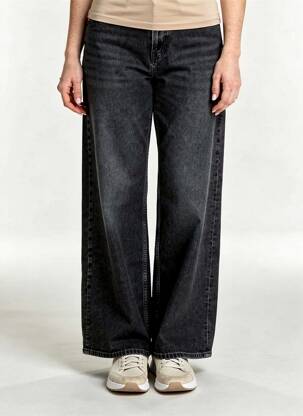 Jeans coupe droite taille normale taille normale gris PATINE femme