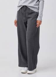 Jogging stretch taille normale gris MEILLEUR MOMENT femme