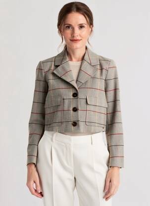 Blazer poches gris SURKANA femme